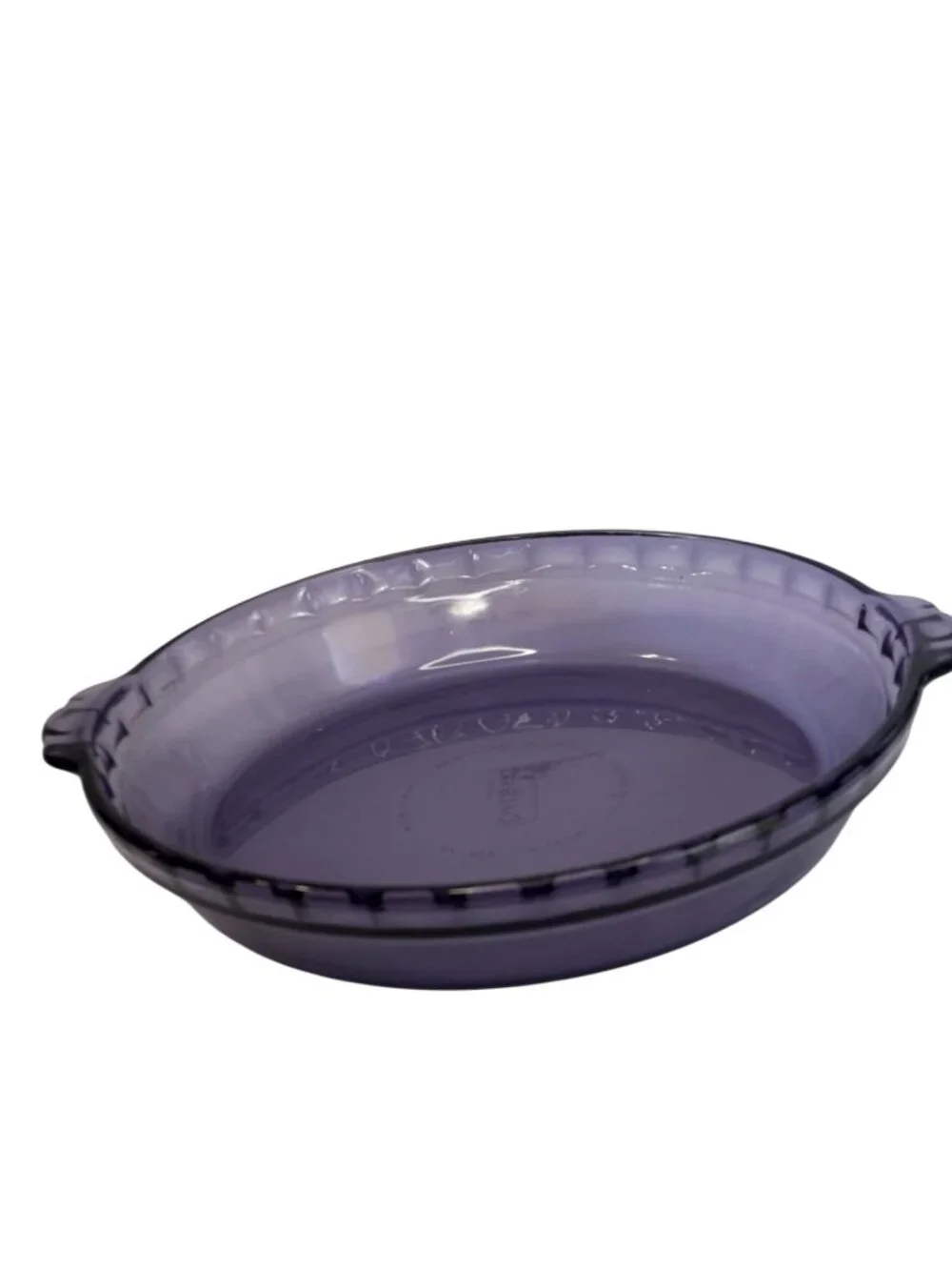 Vintage Pyrex Amethyst Purple #229 Flavor Saver Pie Plate 10